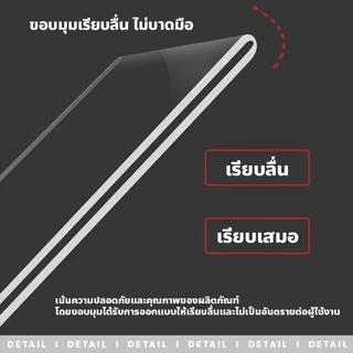 ดีไซน์แนวตั้ง เหมาะกับเมนูร้านอาหาร วัสดุคุณภาพสูง ขนาด A4, A5, A6 ป้ายตั้งโต๊ะอะครีลิค