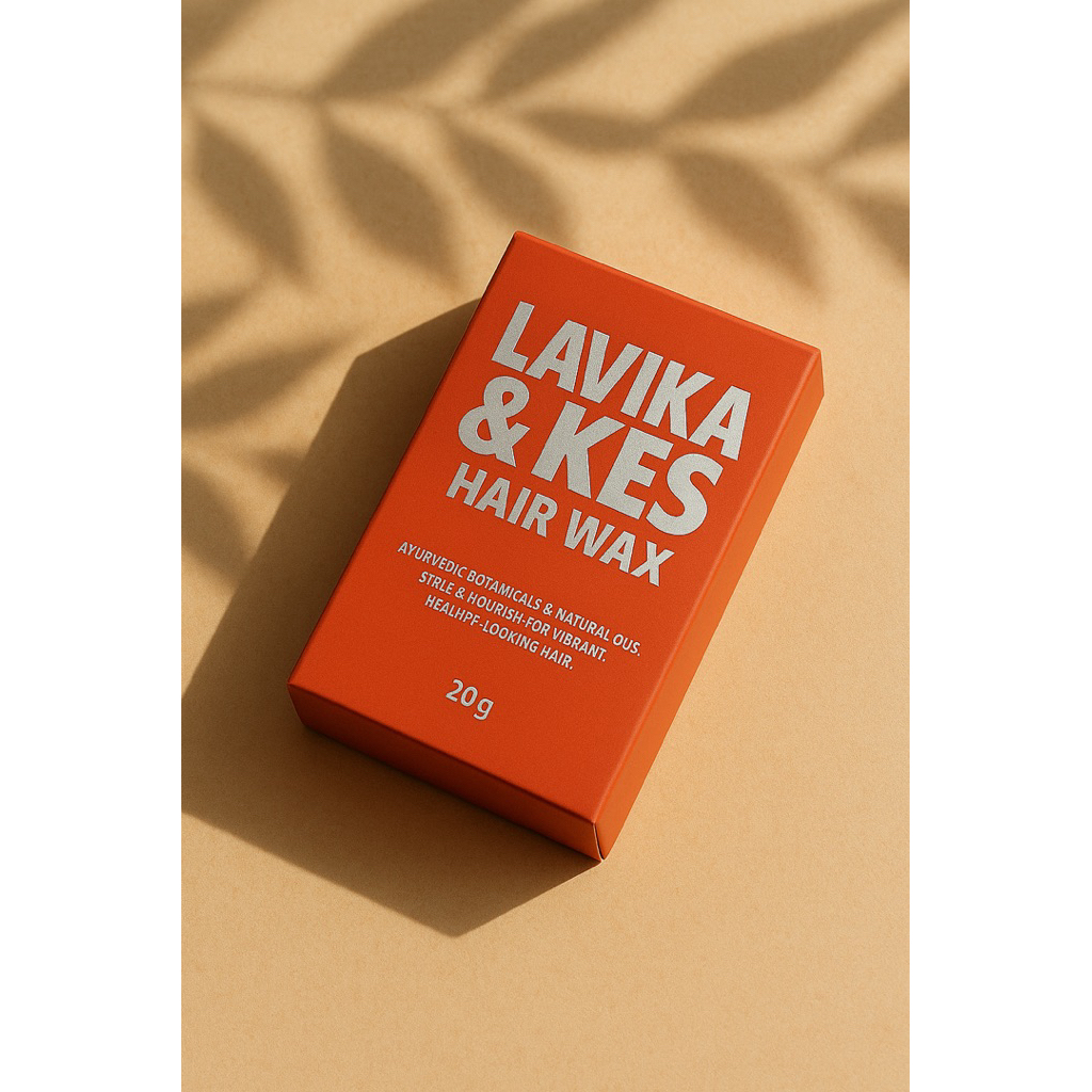 โปร 4.4 LAVIKA & KES HAIR WAX STICK -แฮร์แว็กซ์สูตรธรรมชาติช่วยให้การจัดแต่งทรงผม เก็บไรผมเป็นเรื่องง่าย น้ำมันธรรมชา