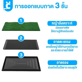 [ส่งฟรี🇹🇭] CleverPet ห้องน้ำสุนัข Pet Potty แผ่นซับฉี่สุนัข ถาดฉี่ แผ่นฉี่สุนัข Dog Pee Pad