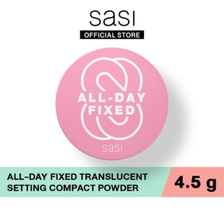 [ใหม่] sasi ออล เดย์ ฟิกซ์ ทรานส์ลูเซนท์ เซ็ตติ้ง คอมแพค พาวเดอร์ All-Day Fixed Translucent Setting Compact Powder 4.5g