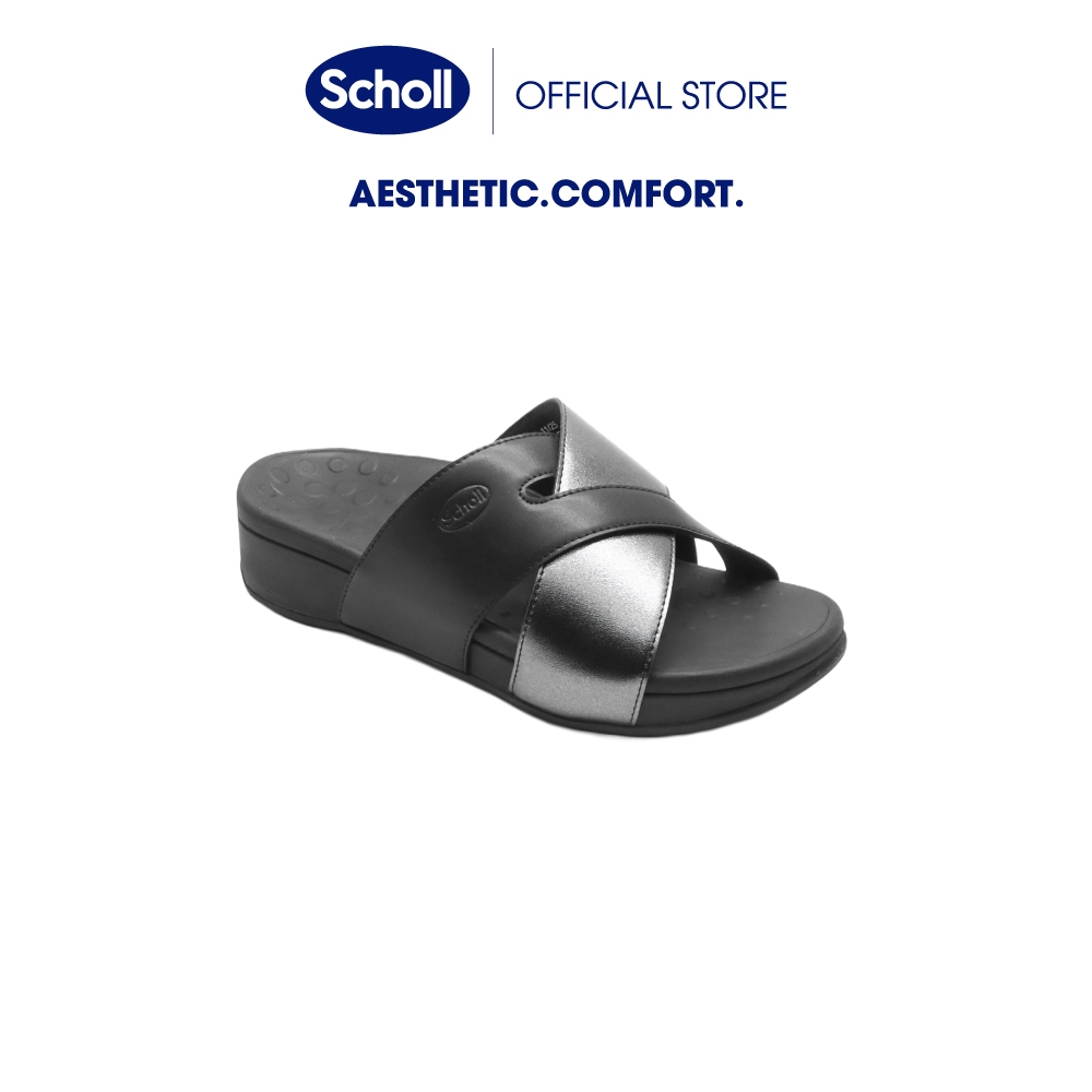 Scholl รองเท้าแตะผู้หญิงสกอลล์-ไบโอ วิลล่า Biom Willa เทคโนโลยี Bio Mechanic สำหรับผู้มีภาวะเท้าแบน