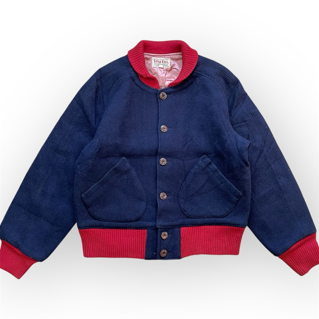 Style Eyes 80‘s Sportwear Wool Workwear Jacket