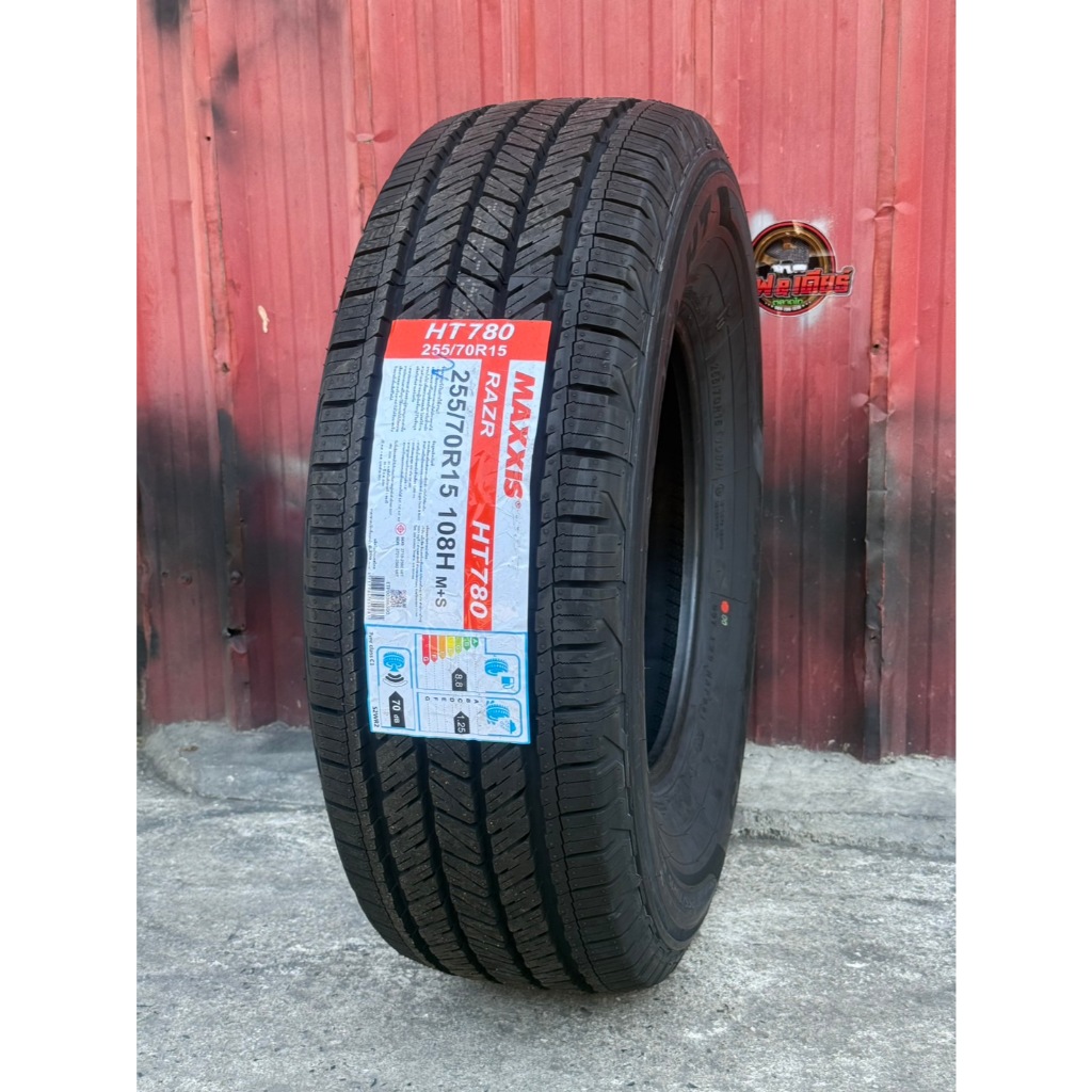 255/70R15 ยาง Maxxis รุ่น HT780 ยางปี 2026 ต่อเส้น ฟรีจุ๊บลม