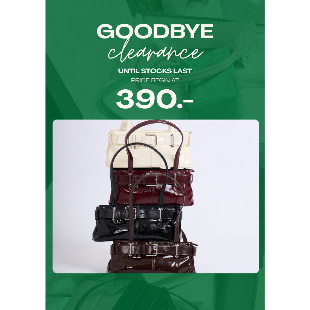 (ลดสูงสุด50%🖤GOODBYESALE🖤จนกว่าสินค้าจะหมด)กระเป๋าสะพาย Maynie Gomatchfun กระเป๋าหนังแท้ หนังเงา