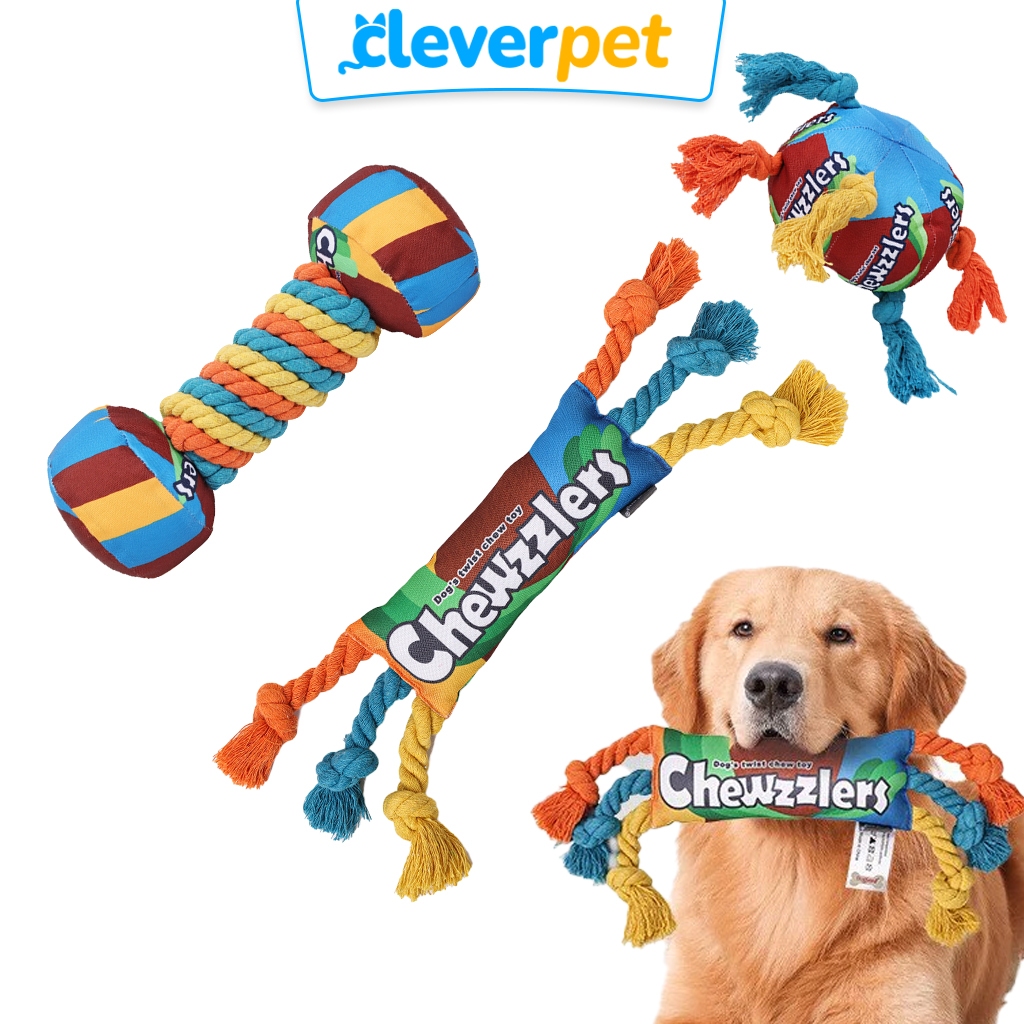 [ส่งฟรี🇹🇭] Doglemi ของเล่นสุนัข เชือกกัด เชือกขัดฟัน ของเล่นสุนัขทนทาน Dog Toy CleverPet