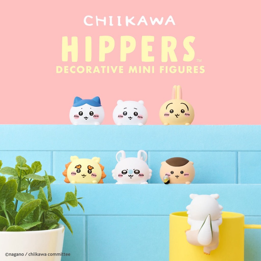 [จุ่ม/พร้อมส่งในไทย]🍩🍉Chiikawa Hippers Decorative Mini