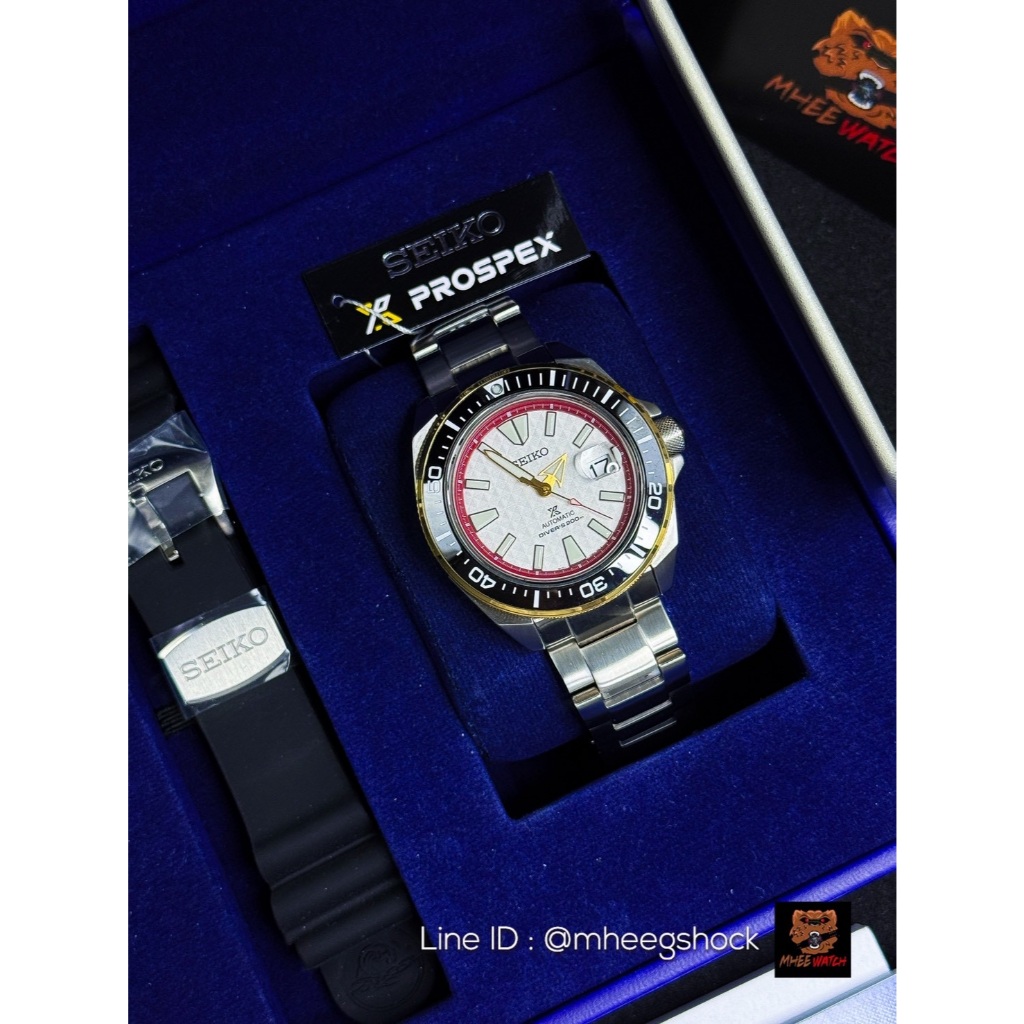 Seiko King Samurai Yak Wat Chaeng Seiko Limited Edition Thailand 30th Anniversary SRPH42K
