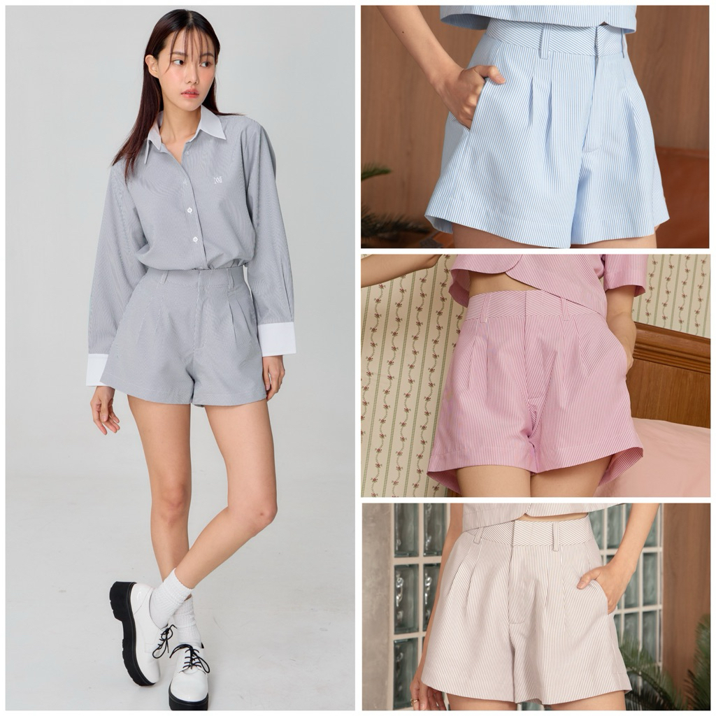 Marr.raiment | Marr Shorts 🪡[เฉพาะกางเกงขาสั้น] มีซับใน