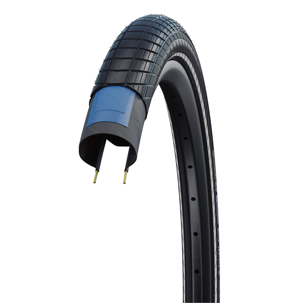 ยางนอก จักรยาน SCHWALBE BIG APPLE / MOTION BIG APPLE ขอบลวด - 20x2.00 / 16x2.00