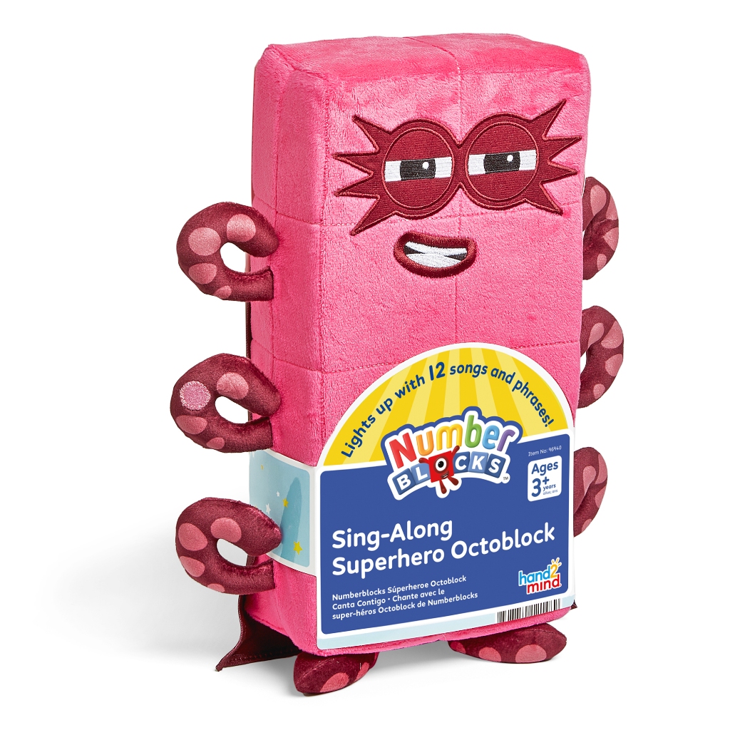 [3+] Numberblocks® Sing-Along Superhero Octoblock