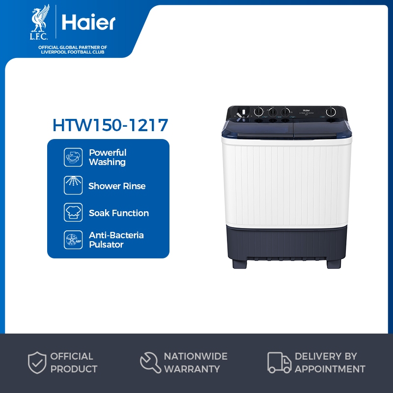 Haier Washing Machine HTW150-1217 15KG