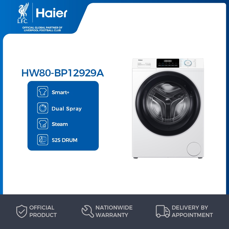 Haier Washing Machine HW80-BP12929A 8KG
