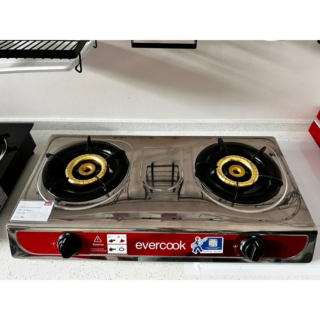 (ตัวโชว์) (EVE) เตาแก๊ส 2 หัว เตาแก๊สตั้งโต๊ะ HP70-2BB/MSE