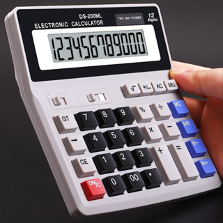 เครื่องคิดเลขสำนักงาน 12 หลัก หน้าจอใหญ่ ปุ่มกดง่าย เหมาะกับ…