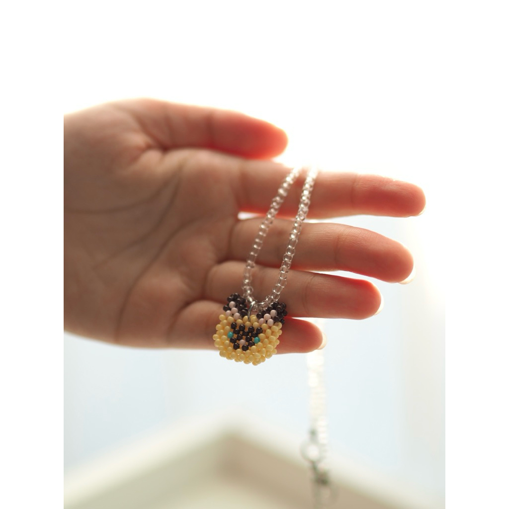 Catster beaded necklace สร้อย handmade รูปที่ 7