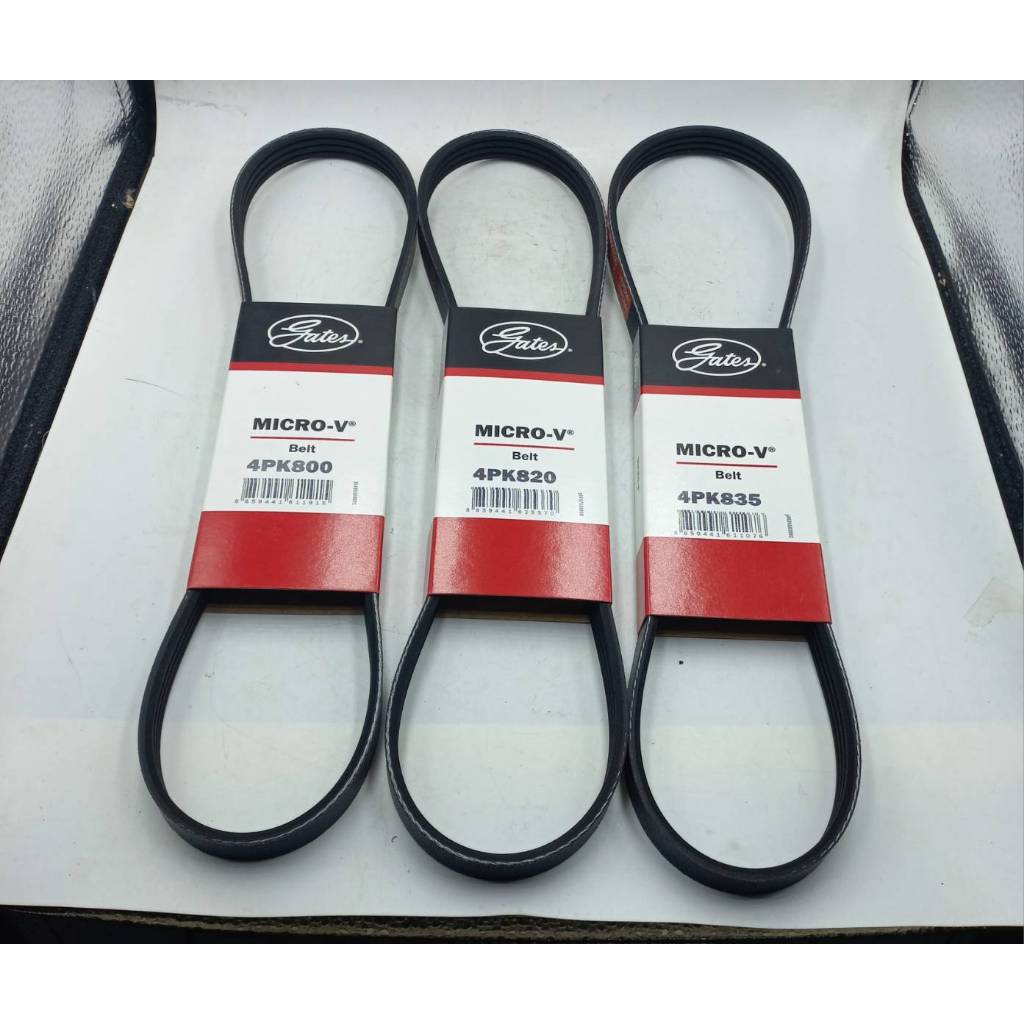 สายพาน GATES  สายพาน แอร์ ไดชาร์จ เพาเวอร์ HONDA City1.3,1.5 Type S, Type Z D13, D15 ปี 1996-2002 ขน