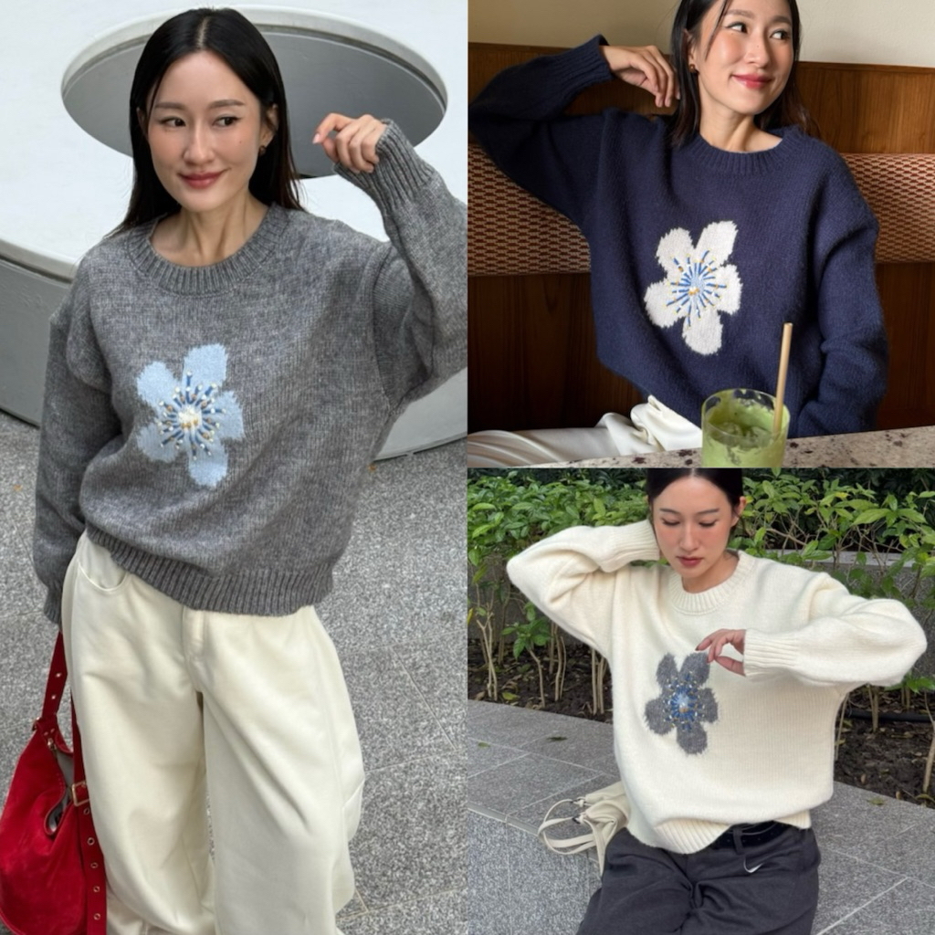 423 knockknock - BLOOM SWEATER