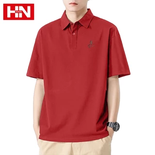 HYPNOS Polo Shirt H Collection 9001-F ผ้าหนาทรงสวย ใส่ได้ทั้งชายหญิง ทรงหลวมสบาย รีดง่าย เสื้อยืดโปโลสีพื้น