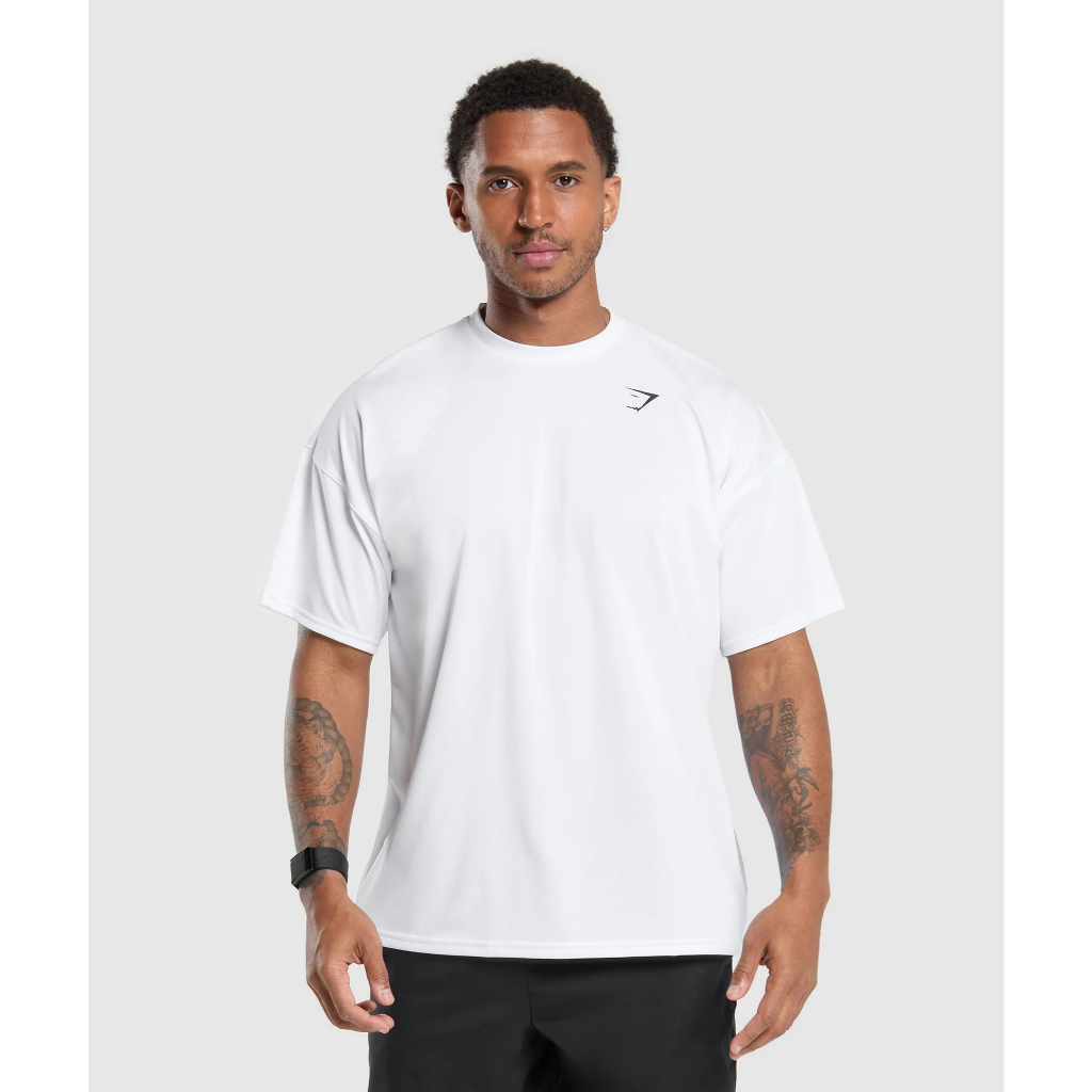 [พร้อมส่ง/แท้ 100%] Gymshark Arrival Oversized T-Shirt | เสื้อ Oversize (ผู้ชาย สตรีท/ยิม)