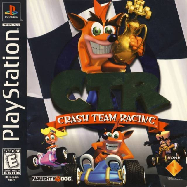 [PS1] CTR : Crash Team Racing (1 DISC) เกมเพลวัน แผ่นก็อปปี้ไรท์ PS1 GAMES BURNED CD-R DISC