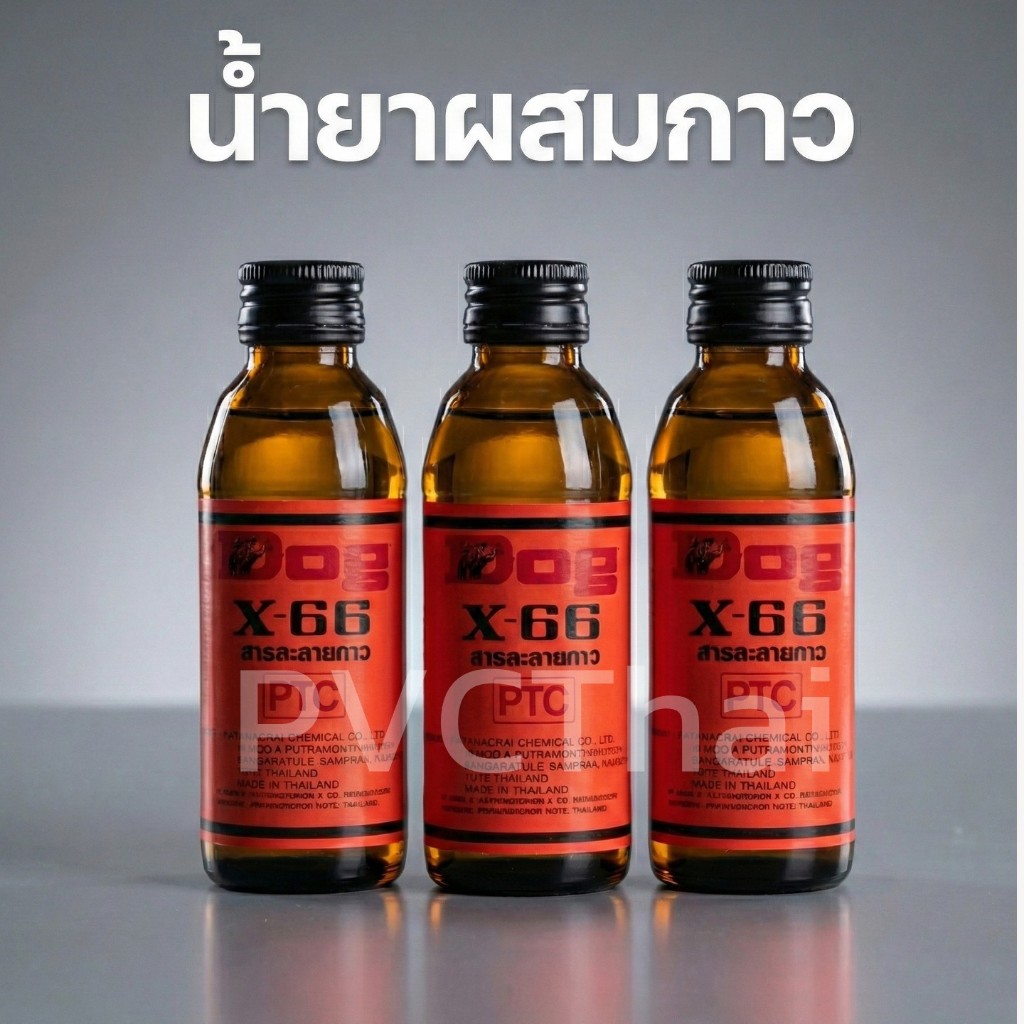 น้ำยาผสมกาว น้ำยาละลายกาว ใช้ละลายกาวยางกาวติดหนังติดรองเท้า