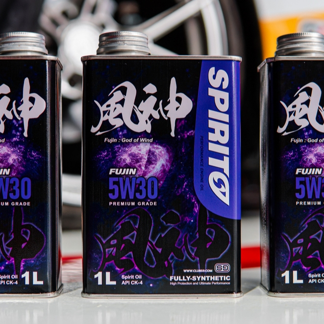SPIRIT OIL FUJIN Diesel 5w30  สูตรเฉพาะเพื่อเครื่องยนต์ดีเซล รองรับ DPF 1ลิตร(S9)