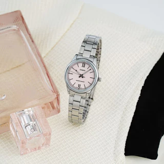 Casio นาฬิกาข้อมือผู้หญิง รุ่น LTP-V005D-4B2UDF Lady Watch Quartz