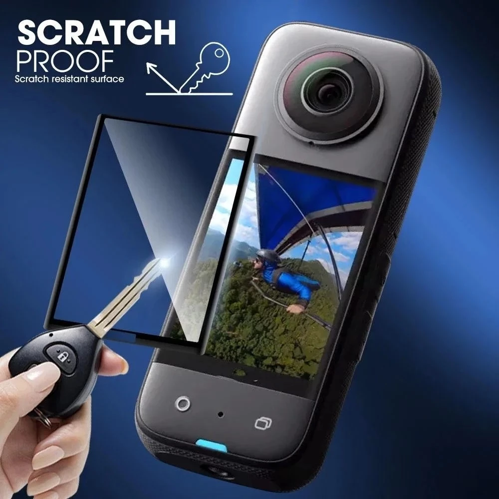 ชิ้นสําหรับ Insta360 X5 X4 X3 ป้องกันหน้าจอฟิล์มสําหรับ Insta 360X5 Insta360X4 x4 อุปกรณ์เสริม Anti-scratch ฟิล์มเต็มรูป thumbnail 3