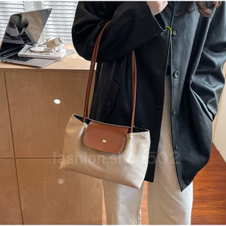 fashion.shop502 กระเป๋าผ้าสะพายข้าง กระเป๋าผ้าสะพายข้าง ฝาปิดกระดุมทอง สายน่ารัก สะพายเก๋ๆ พร้อมส่งในไทย B-063