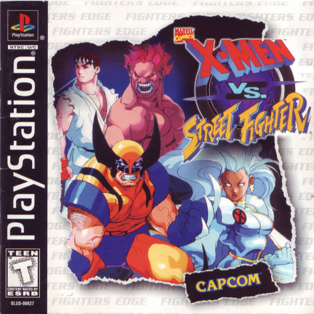 [PS1] X-Men vs. Street Fighter (1 DISC) เกมเพลวัน แผ่นก็อปปี้ไรท์ PS1 GAMES BURNED CD-R DISC