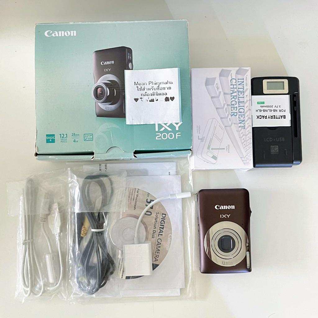 ixy200f/ixus105 full box