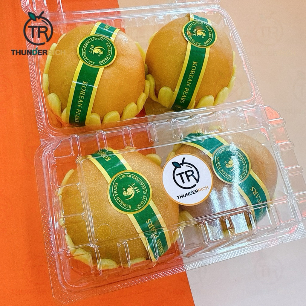 ส่งฟรี‼️ Korean Pears 🟡🦜 สาลี่หิมะนกแก้วแพ็คกล่อง🛳️
