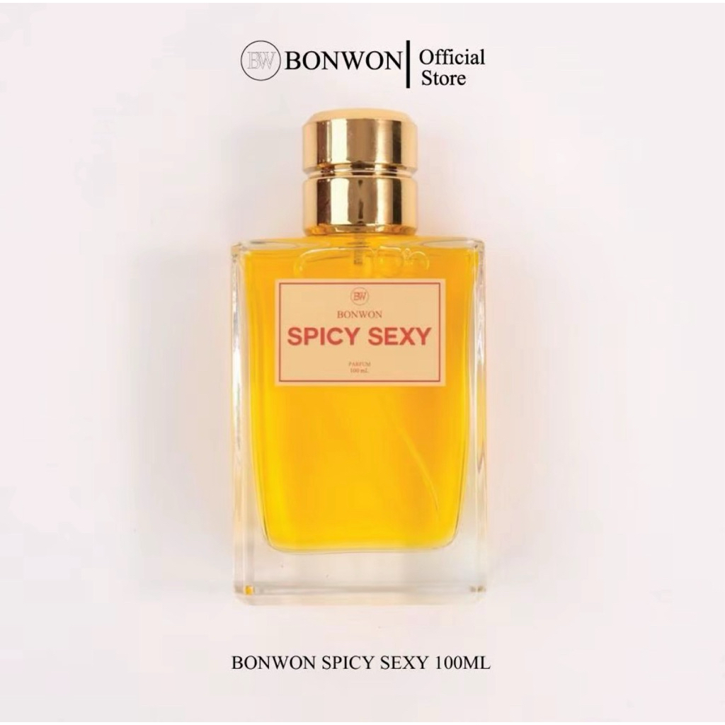 สั่งในไลฟ์ลด20%|น้ำหอมBonwon กลิ่นSpicy Sexy 100ml.