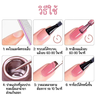 เจลเพ้นท์ลายเส้นเมทัลลิค | Gel Liner สีทอง-เงิน-โรสโกลด์ | วาดเส้นคมชัด เงาวาวหรูหรา