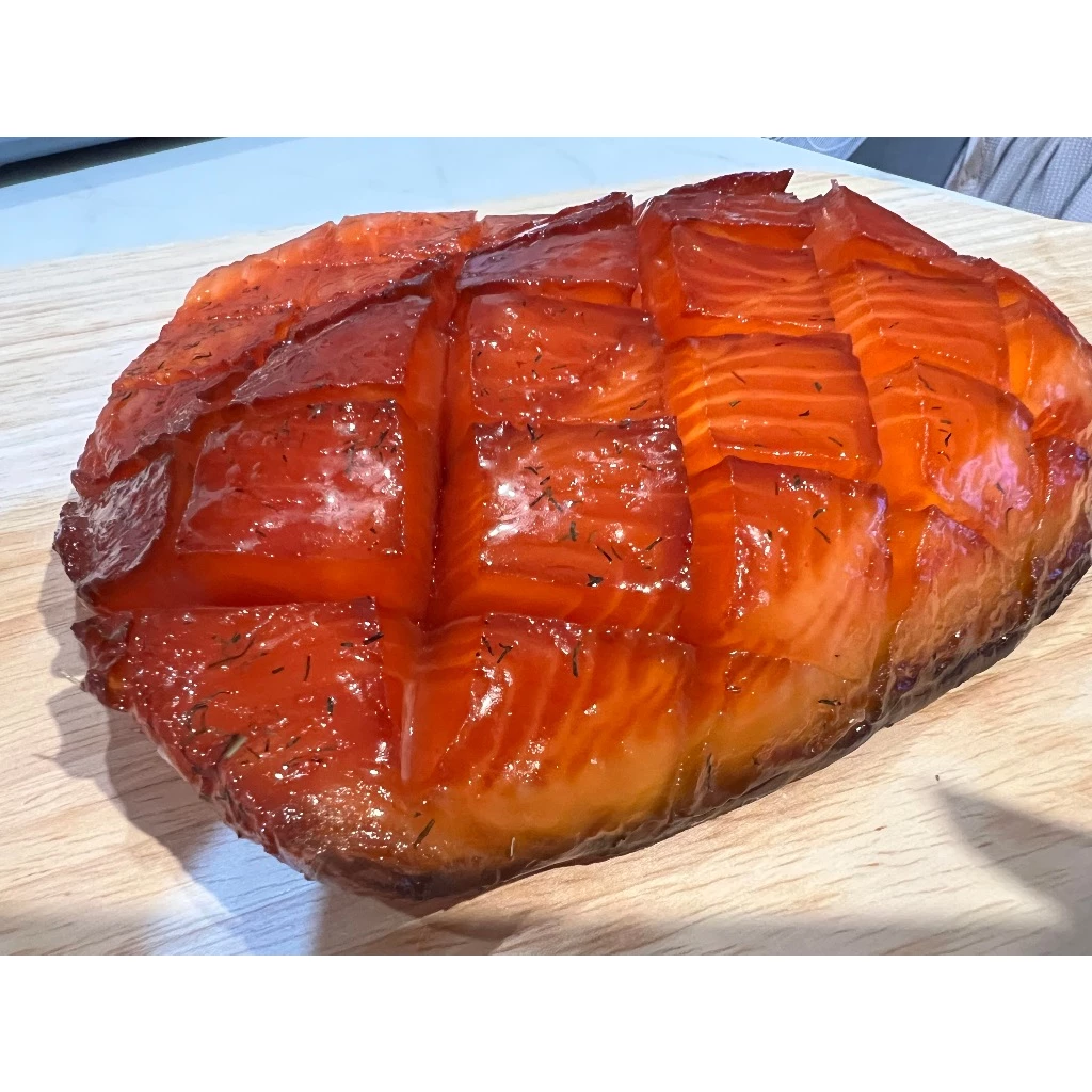 แซลมอนแคนดี้ รสน้ำผึ้ง 600 กรัม รอยัล เชฟ Salmon Candy Honey 600g Royal Chef