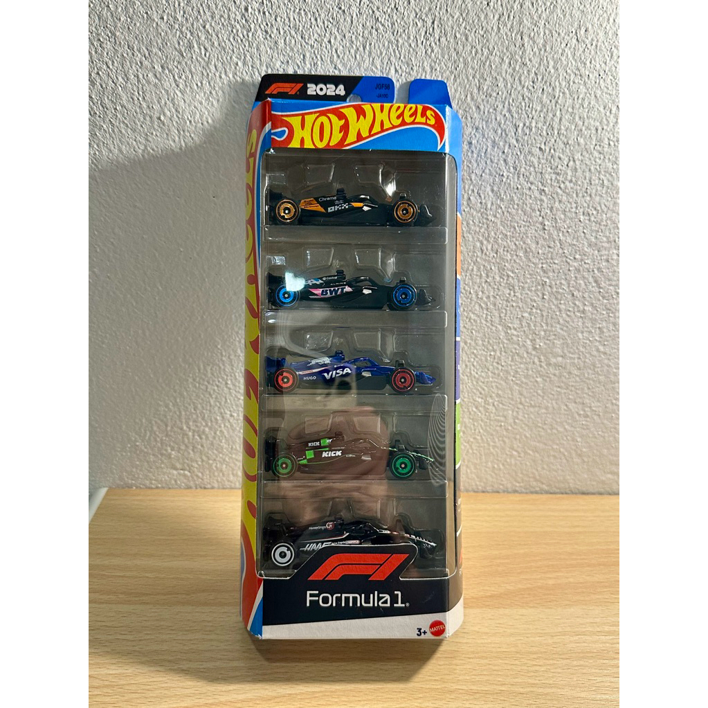 Hotwheels Formula 1 Pack5