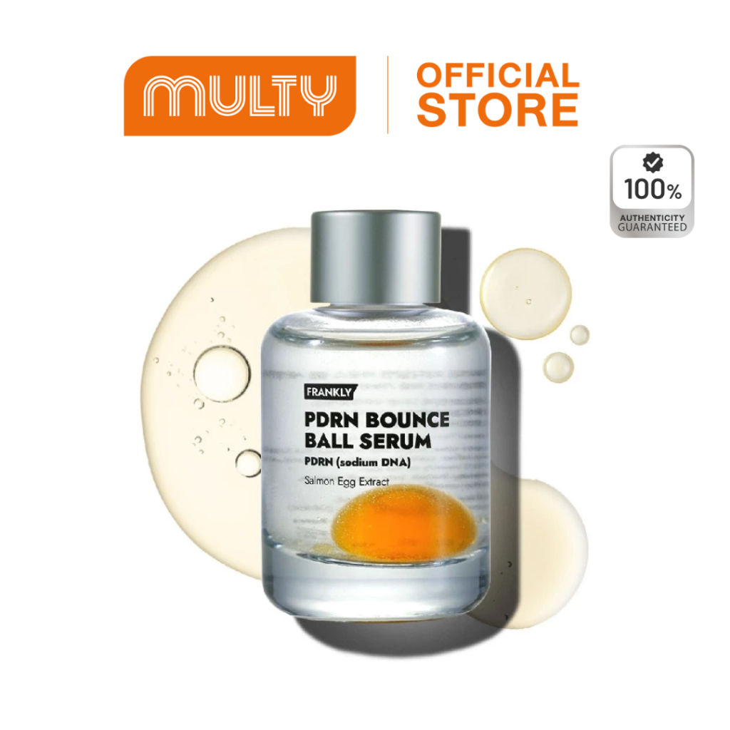 Frankly PDRN Bounce Ball Serum 30 ml.แฟรงคลี พีดีอาร์เอ็น บาวซ์บอล เซรั่ม
