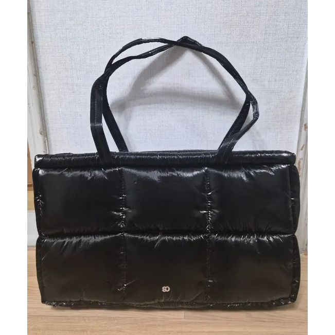 Stand Oil Bubble Bag / Leathery - 버블백 (Black, Cream, Marron, Silver)