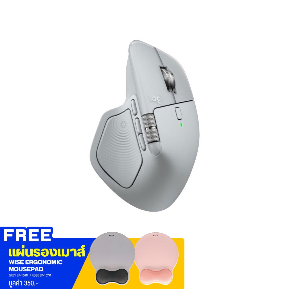 LOGITECH MX MASTER 4 MOUSE - PALE GREY(IP4-002425)