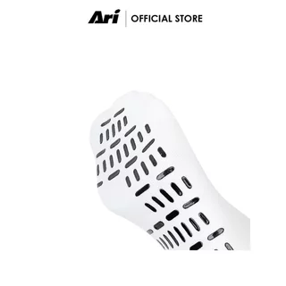 ARI ELITE TRACK GRIP RUNNING SOCKS - WHITE (AHW1669-02) ถุงเท้าวิ่ง อาริ ELITE TRACK GRIP สีขาว
