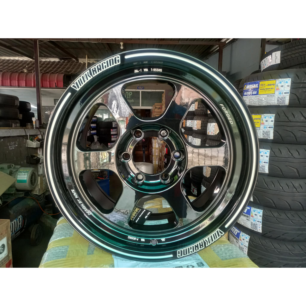 แม็กใหม่ขอบ 18 กระบะ suv 6 รู 139 ดำเงา