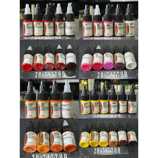 🇺🇸 สีสัก Eternal ink ขนาด 1/2oz (ครึ่งออนซ์) ติดทน สีสด สีแท้ 100% 🇺🇸 USA.
