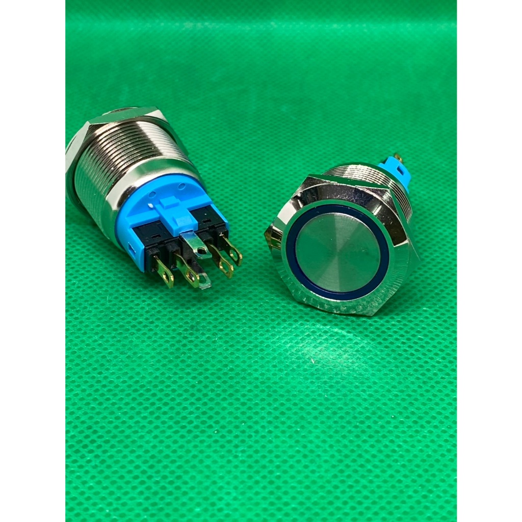 22B1-P11Z-E-N 12-24V/B กดติด-กดปล่อย สวิตช์ 22mm 8PIN