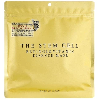 [แท้จากญี่ปุ่น!] The Stem Cell Face Mask มาส์กหน้าเต็มเซลล์ เติมความชุ่มชื้นให้ผิวแห้งกร้าน ผิวดูเรียบเนียนและกระจ่างใส