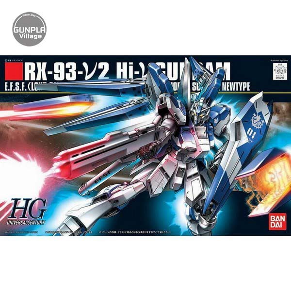 ( เฉพาะส่งด่วน กท ) Bandai HG Hi-Nu Gundam 4573102595706 (Plastic Model)