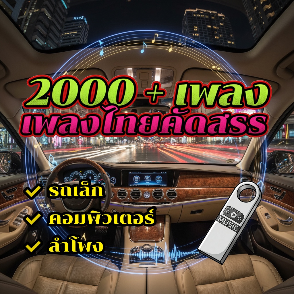 【car music】แฟลชไดร์ฟ แฟลชไดร์ฟ Mp3 เพลงไทย เพลงสายสากลยุค 80-90ส