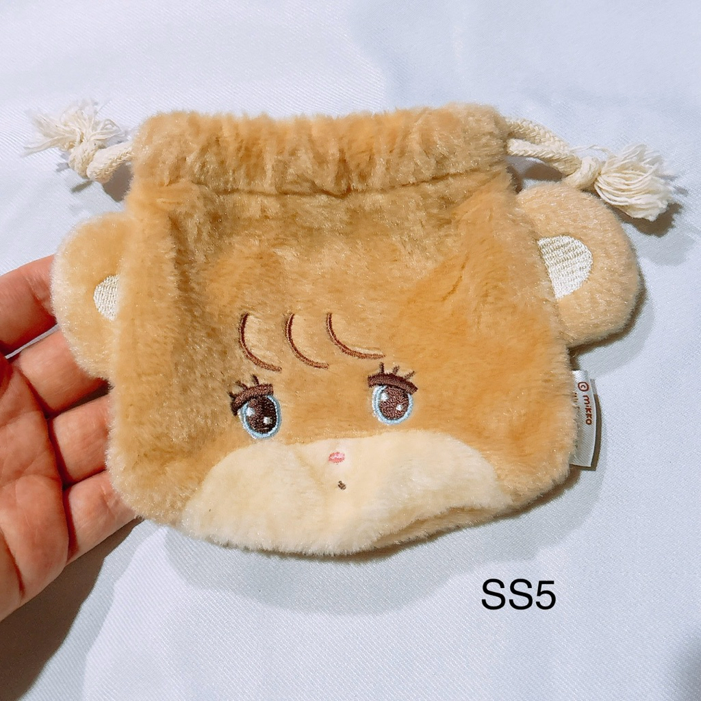 พวงกุญแจ กระเป๋า ตุ๊กตา ถุงหูรูด mikko illustrations