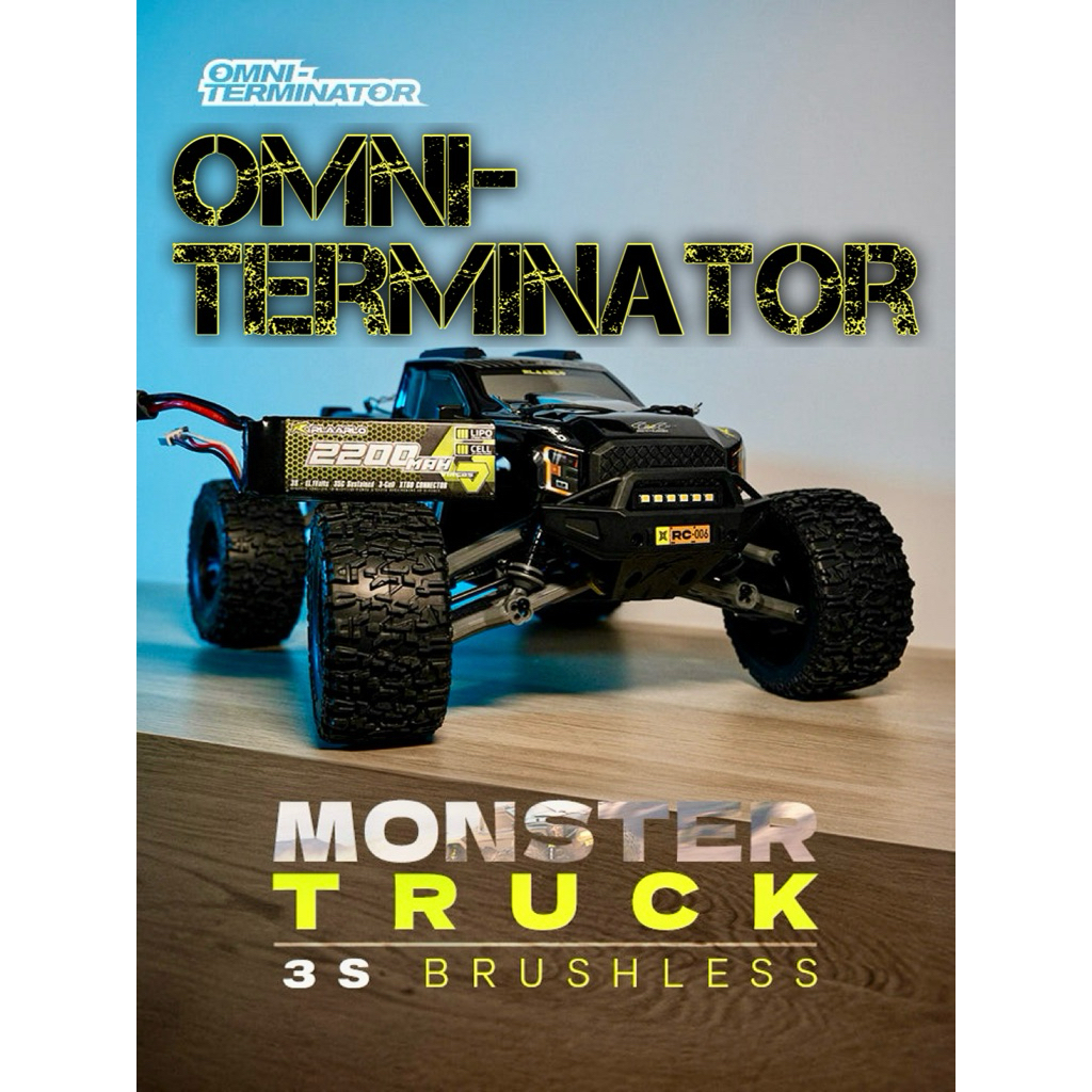 Rlaarlo OMNI-TERMINATOR V2 Carbon Brushless 4WD RTR 1/10