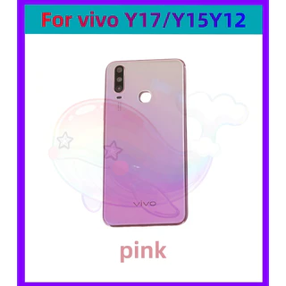ฝาหลัง ( Back Cover ）vivo Y17 / Y15 / Y12 （ แถมปุ่มสวิตช์นอก + เลนส์กล้อง )