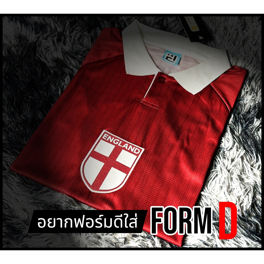 ใหม่  !! เสื้ออังกฤษ 1998  CONVERT สีแดงใส่สบาย S-4XL ส่งสินค้าจากไทย Design By FormD